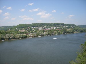 View of Allegheny River and Freeport
